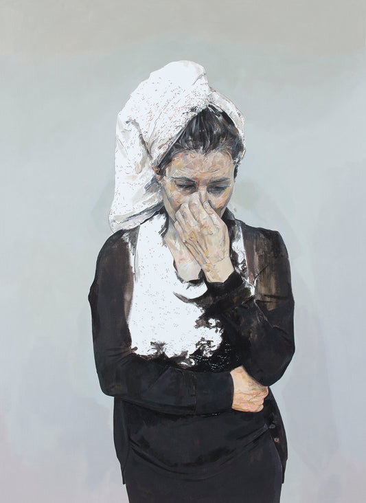 Irini after her shower